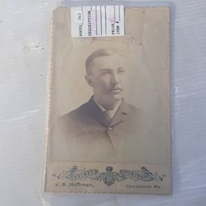 Mystery man in very old photo
